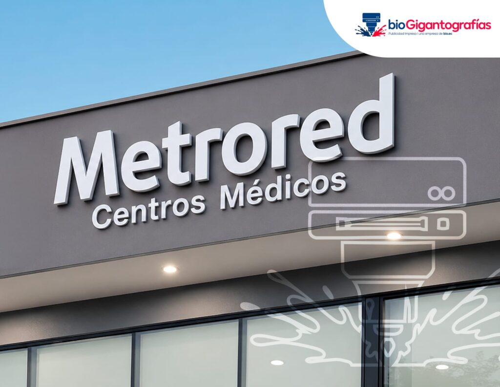 Rótulos en bloque para exterior