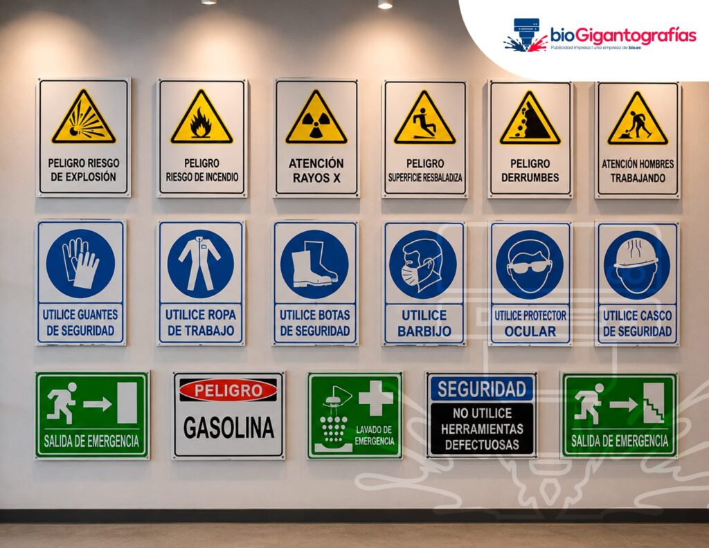 señalética de seguridad