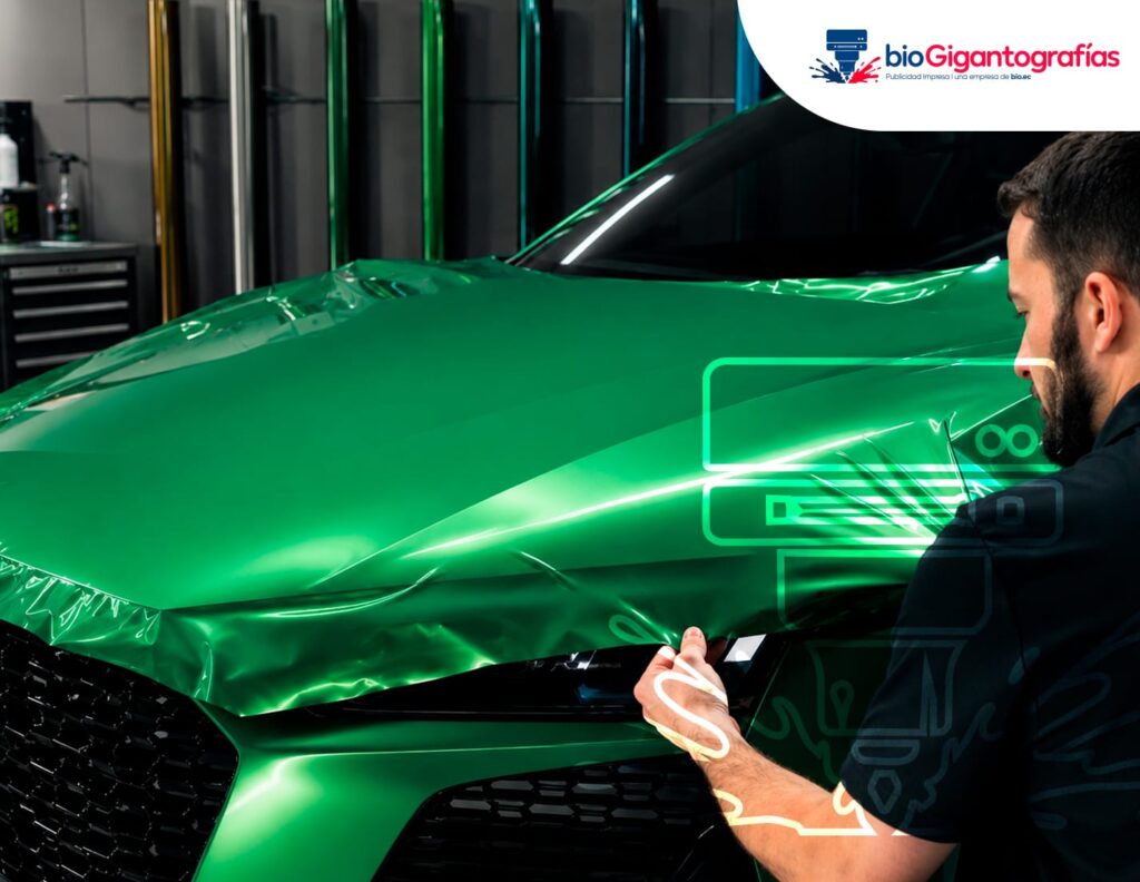 wrapping de vehículos Quito con vinil automotriz profesional